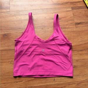 lululemon athletica Pink Tank Top